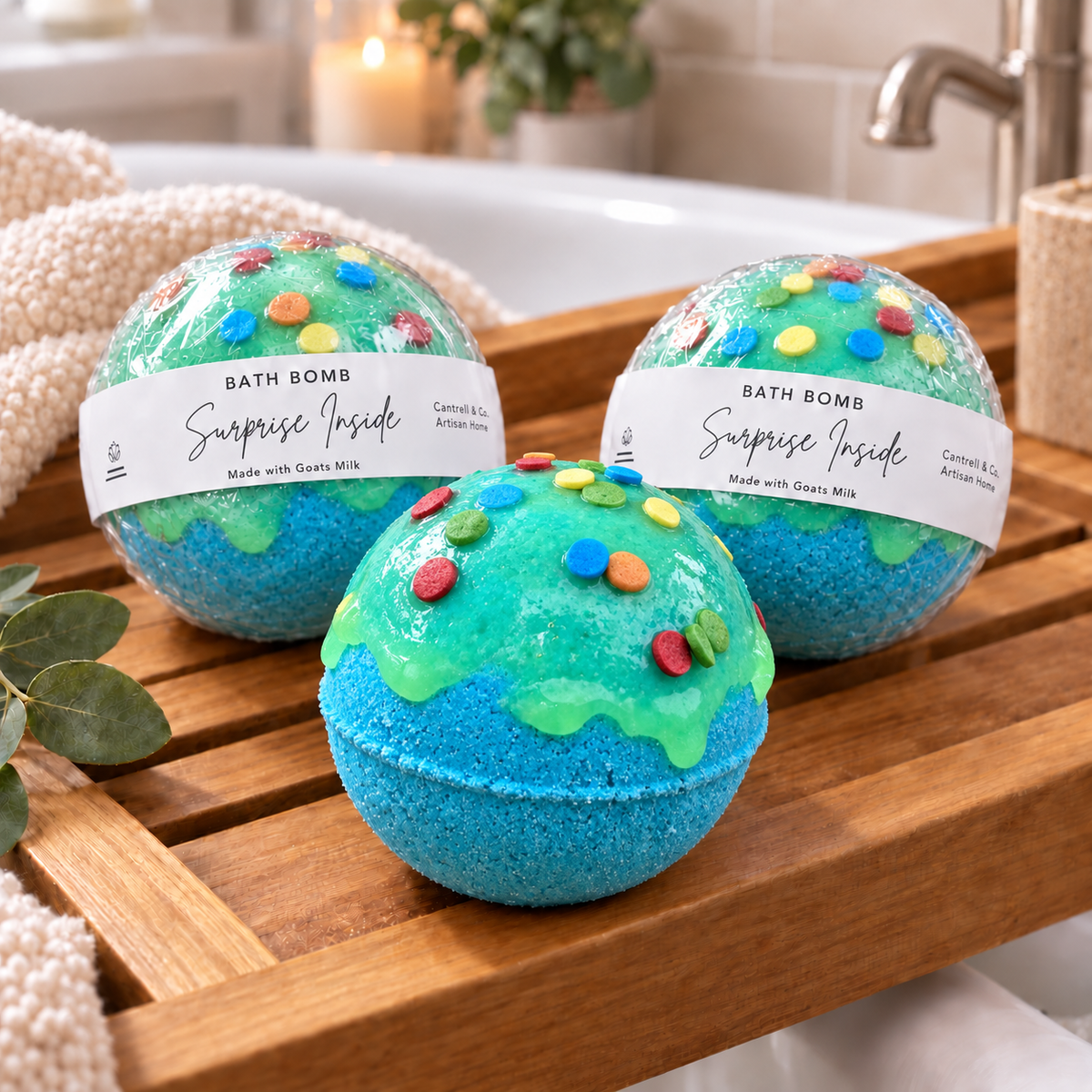 Goats Milk Bath Bombs