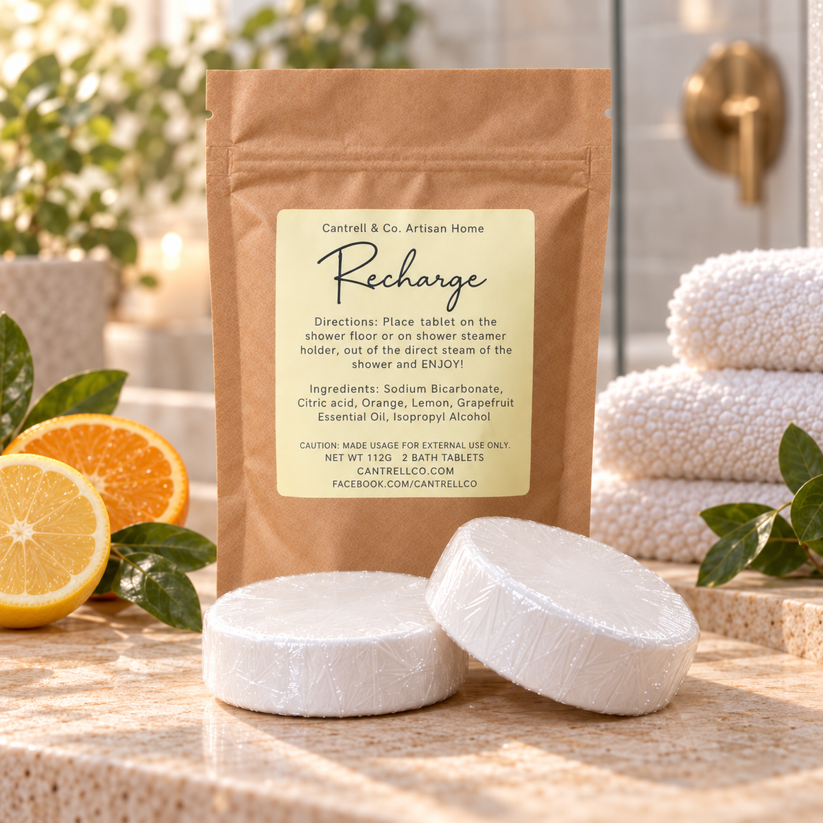 Shower steamers