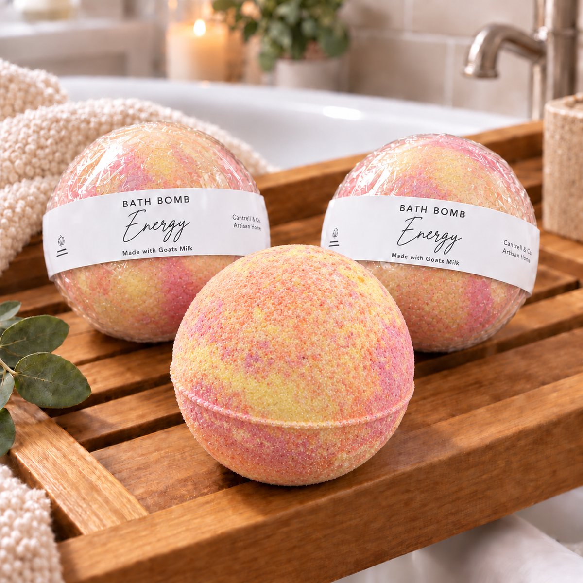 Goats Milk Bath Bombs