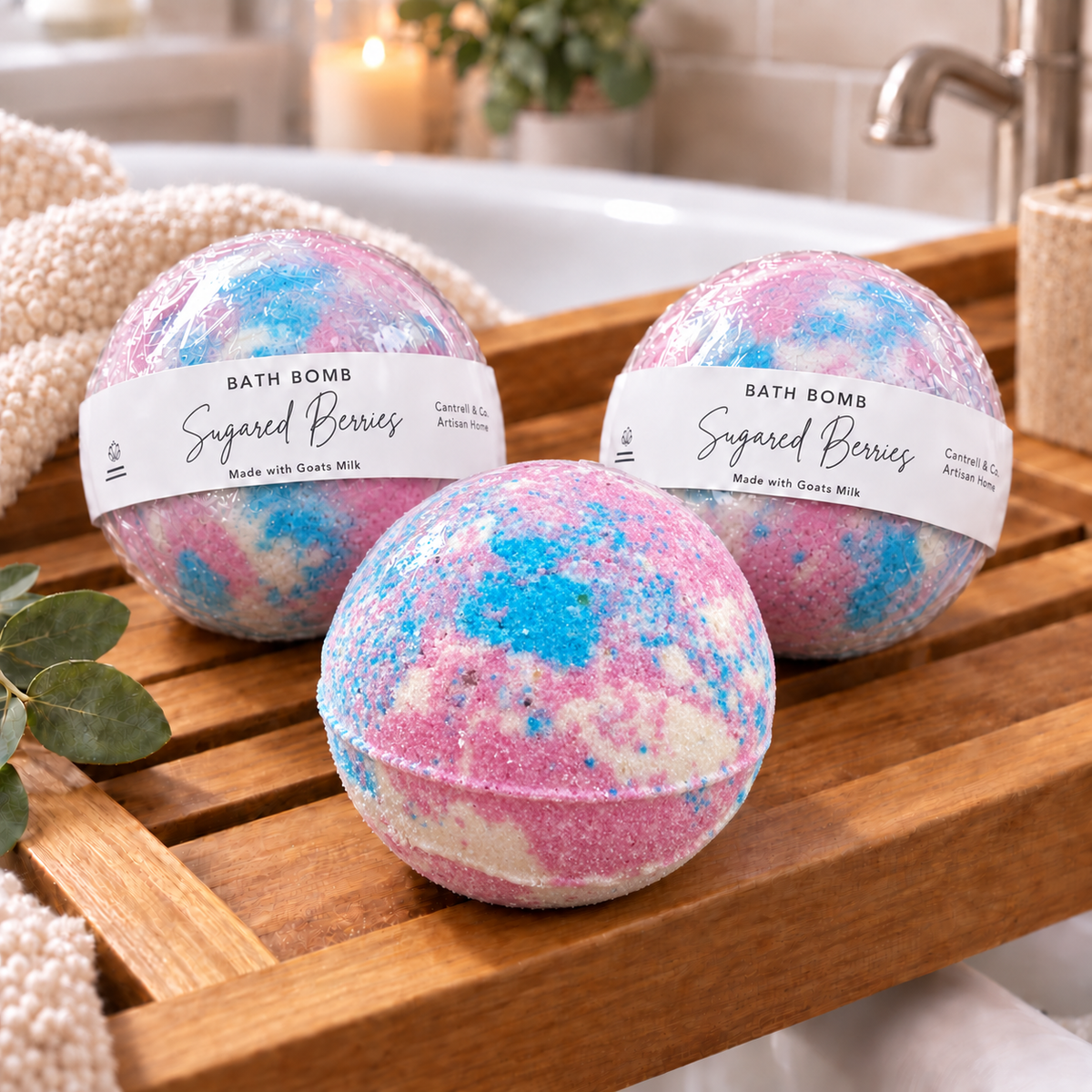 Goats Milk Bath Bombs