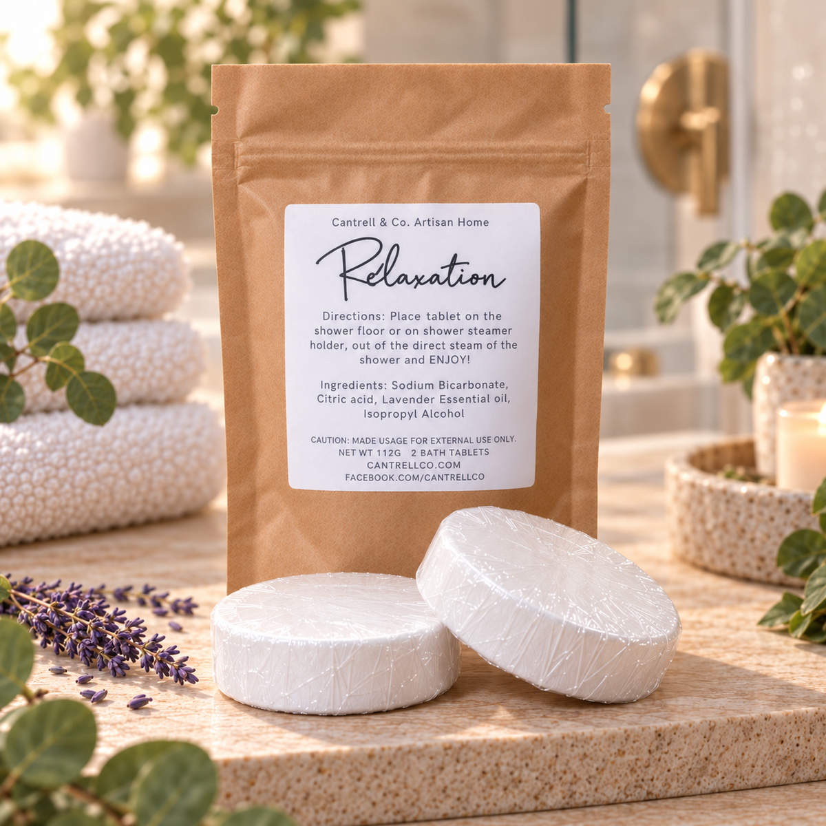 Shower steamers