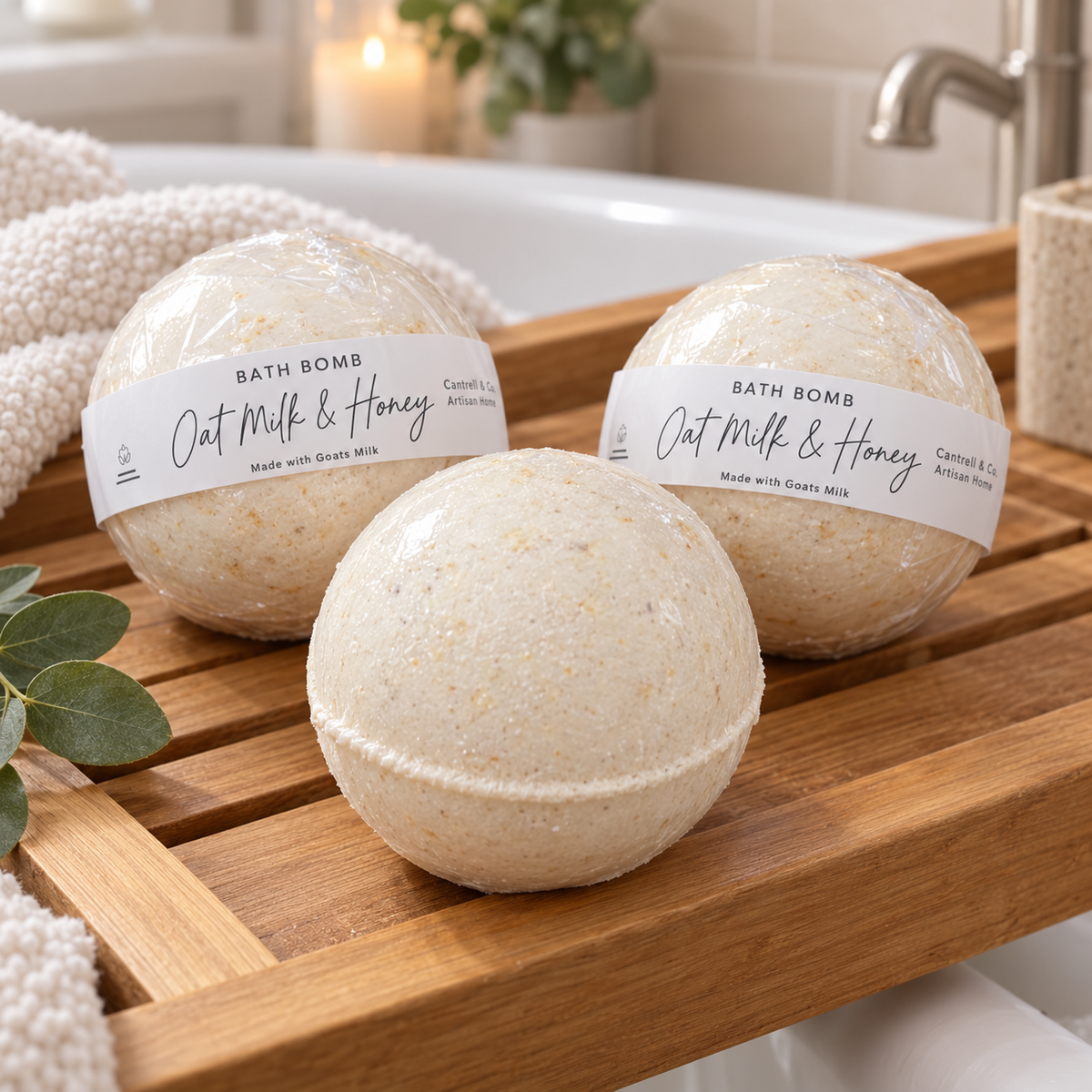 Goats Milk Bath Bombs