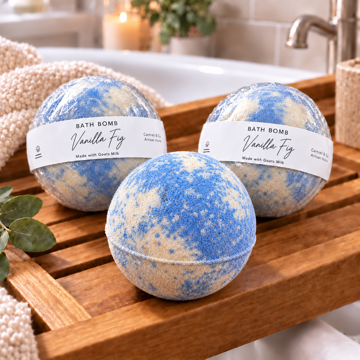 Goats Milk Bath Bombs