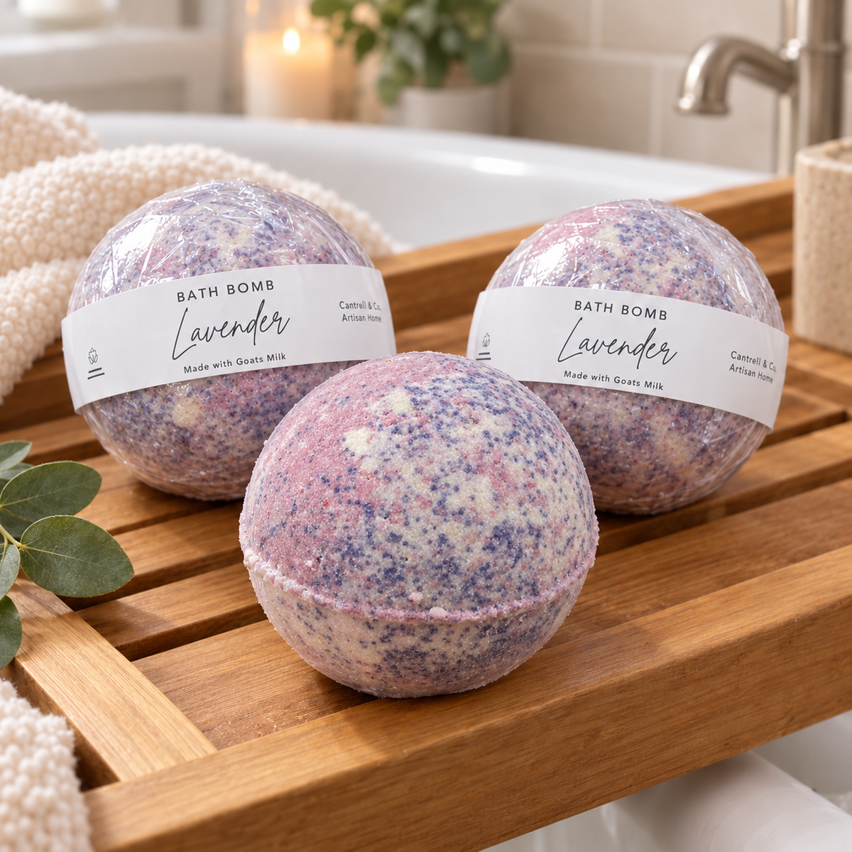 Goats Milk Bath Bombs