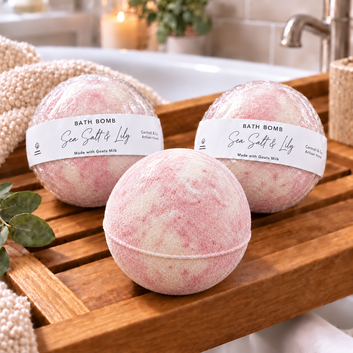 Goats Milk Bath Bombs