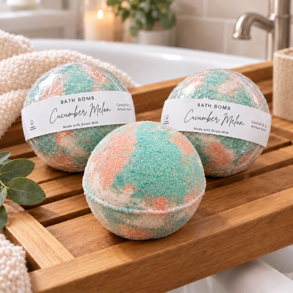 Goats Milk Bath Bombs