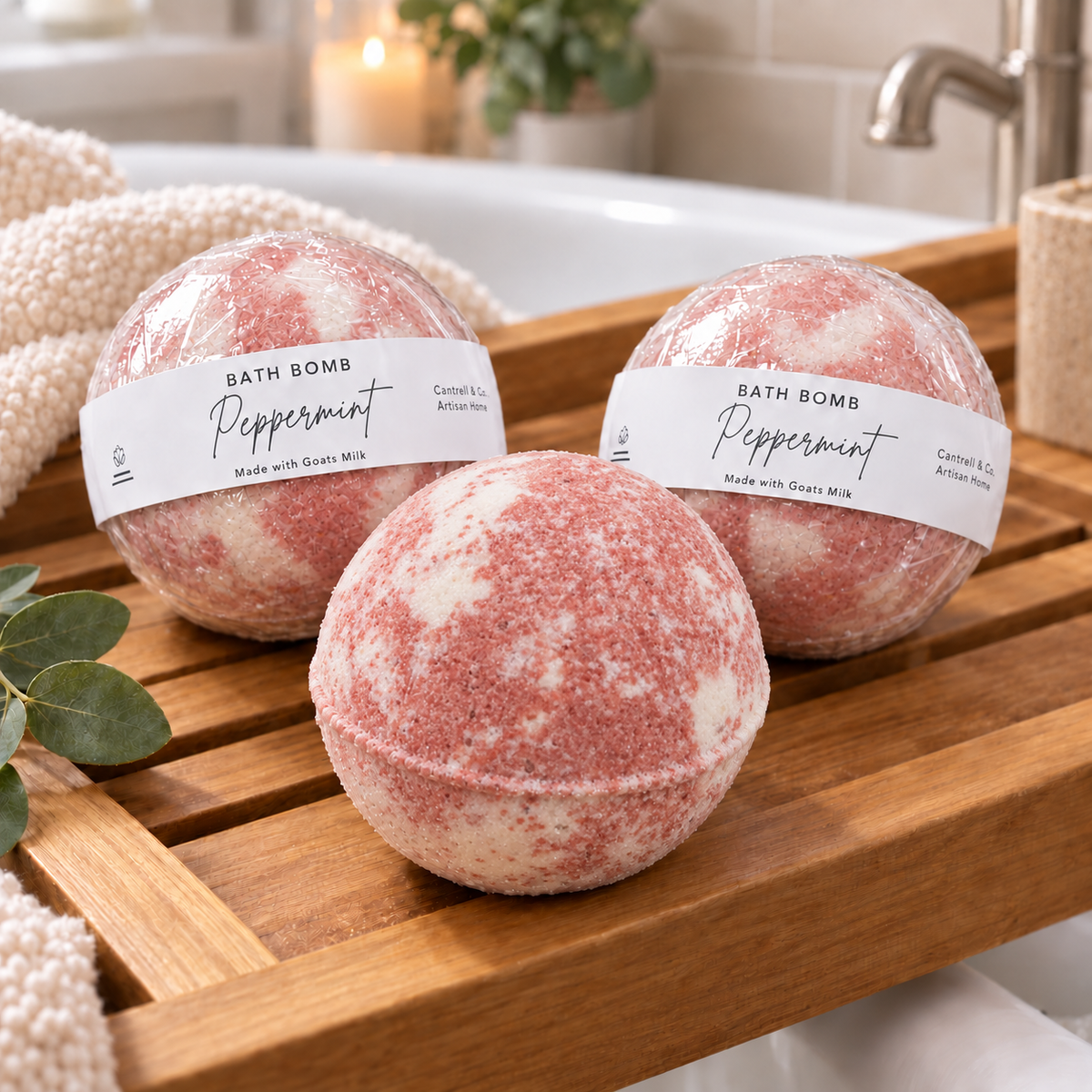 Goats Milk Bath Bombs